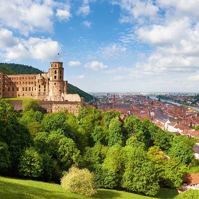 Schloss in Heidelberg im Frühling ©AdobeStock_tilialucida