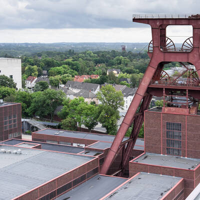Das UNESCO Weltkulturerbe die Zeche Zollverein in Essen © Henk Vrieslaar