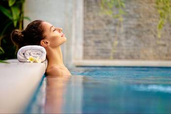 Wellness für Workation & Co. halten auch einige Apartmenthäuser bereit. © AdobeStock.com/luengo. ua