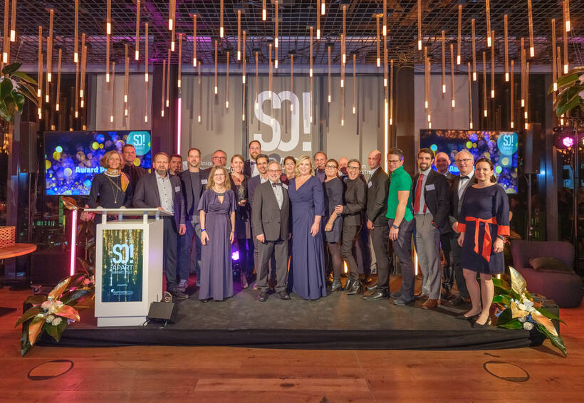 Die Verleihung der SO!APART Awards 2022 ©Hafencitystudios