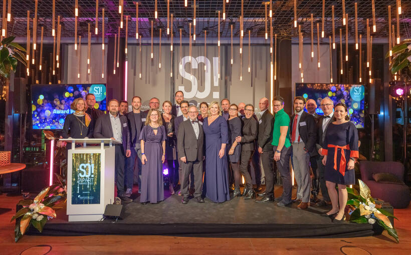 Die Verleihung der SO!APART Awards 2022 ©Hafencitystudios
