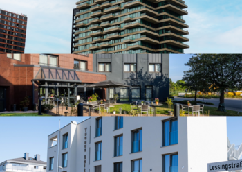 Das Wilde Amsterdam, das LOFTSTYLE Hotel Gerlingen und die Taunus Suites erweitern das Apartmentservice-Portfolio. © Apartmentservice