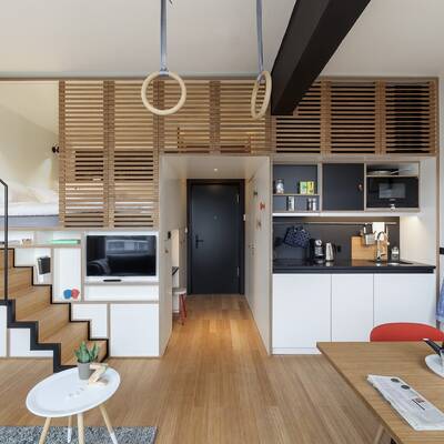 Das moderne Loft Apartment im Zoku Amsterdam