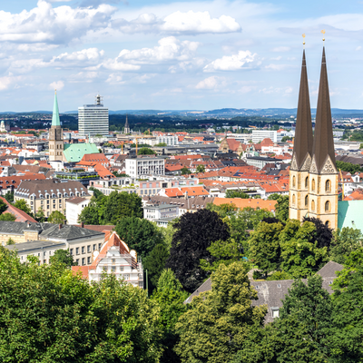 Bielefeld aus der Vogelperspektive