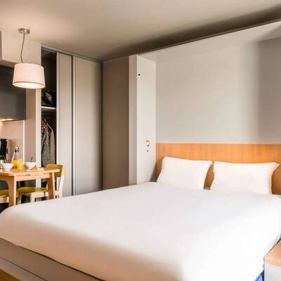 Adagio Freiburg Bett ©Adagio Webseite 