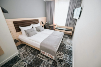 Ruhige Lage und moderne Ausstattung: Das Coffee Fellows Hotel München-Freiham schafft ideale Voraussetzungen für Geschäftsreisende und Langzeitgäste. © Coffee Fellows Hotel München-Freiham