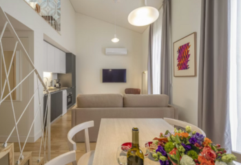 Die modern gestalteten Apartments vereinen zeitgemäßes Design, hohen Wohnkomfort und digitale Services. © Numa