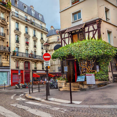 Der Stadtteil Montmartre in Paris