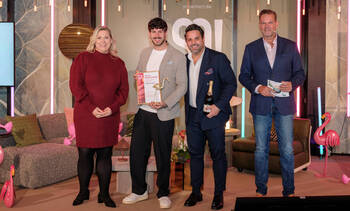 GREENJET überzeugte beim Innovations-Pitch „Nest des Flamingos“ auf der SO!APART 2025 und wurde vom Fachpublikum zum Gewinner gewählt. © Apartmentservice