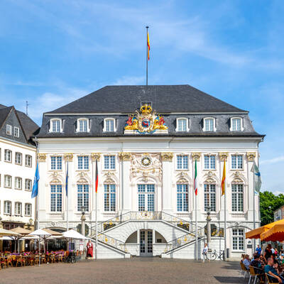 Das alte Rathaus in Bonn © Sina Ettmer