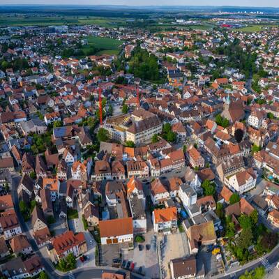 Herzogenaurach von oben