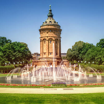 Der Wasserturm von Mannheim © Thorsten Assfalg
