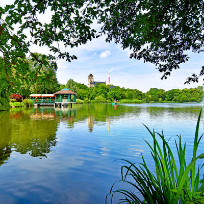 Schlossteich in Chemnitz © balipadma 